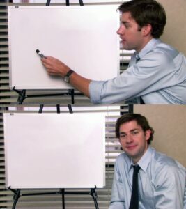Still from TV series The Office 